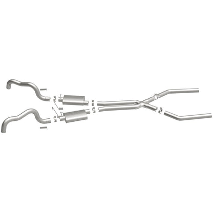 Street Series Stainless Crossmember-Back System