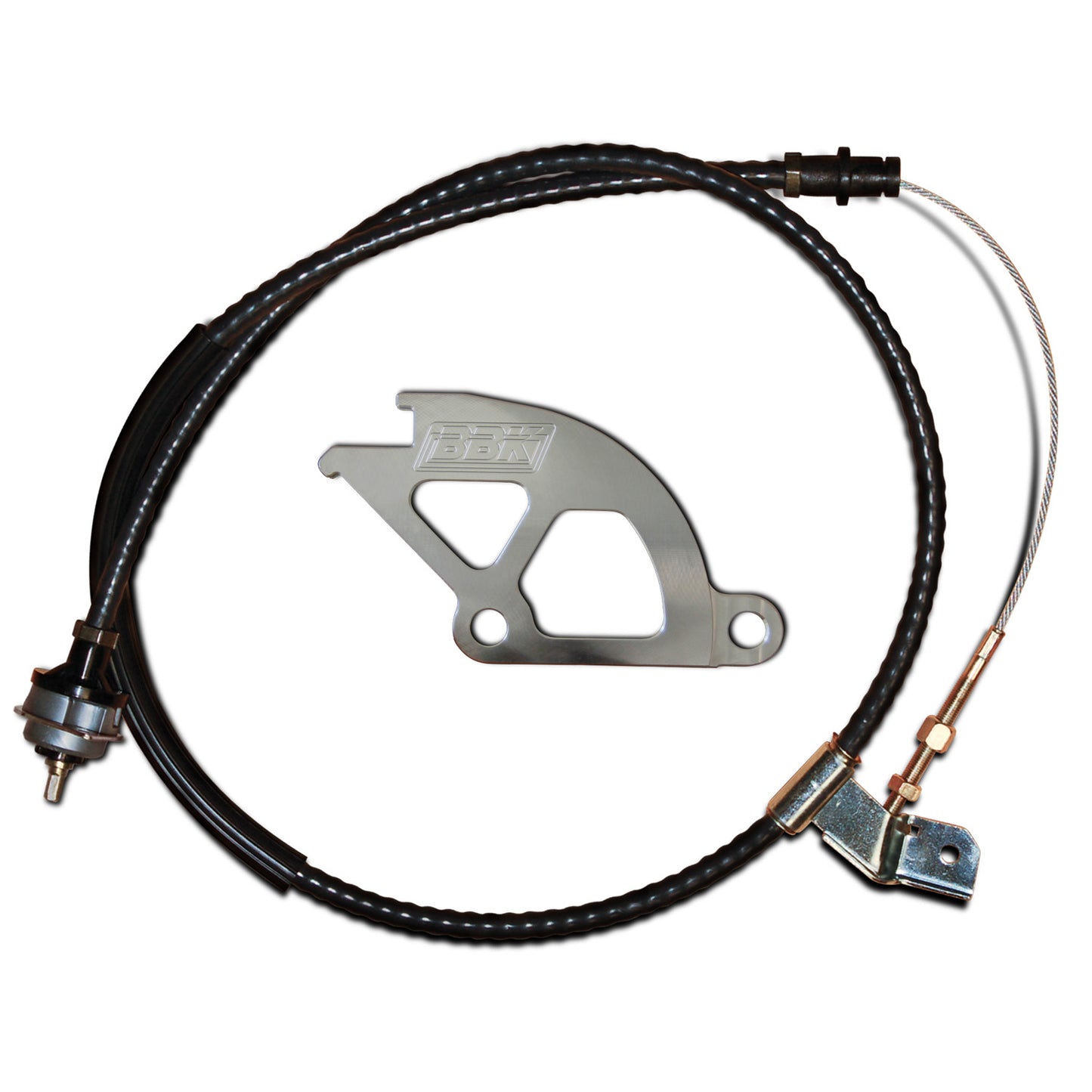 BBK MUSTANG GT/COBRA HD ADJ CLUTCH CABLE & QUADRANT KIT