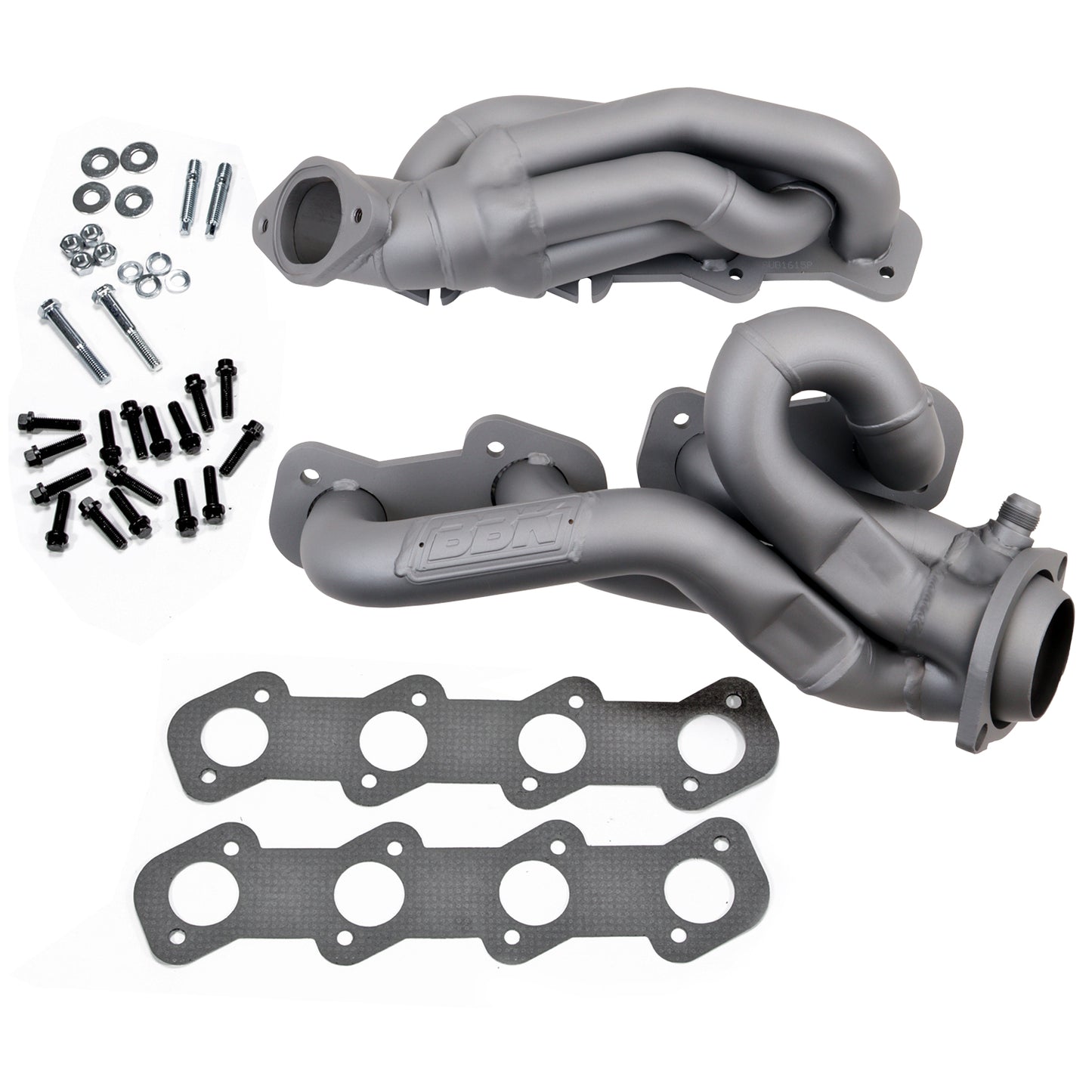 BBK MUSTANG GT 1-5/8 SHORTY TUNED LENGTH HEADERS (CHROME)