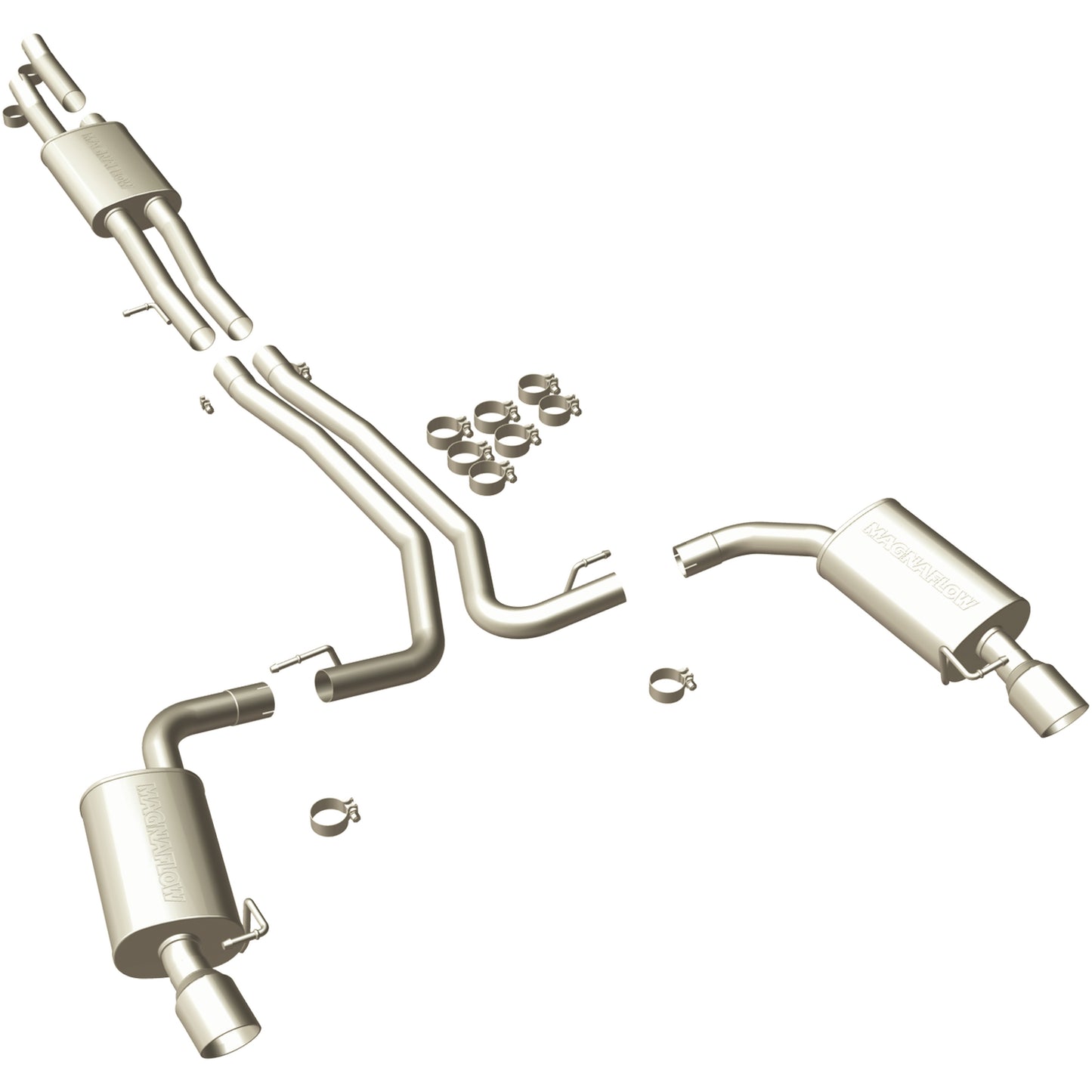 Street Series Stainless Cat-Back System