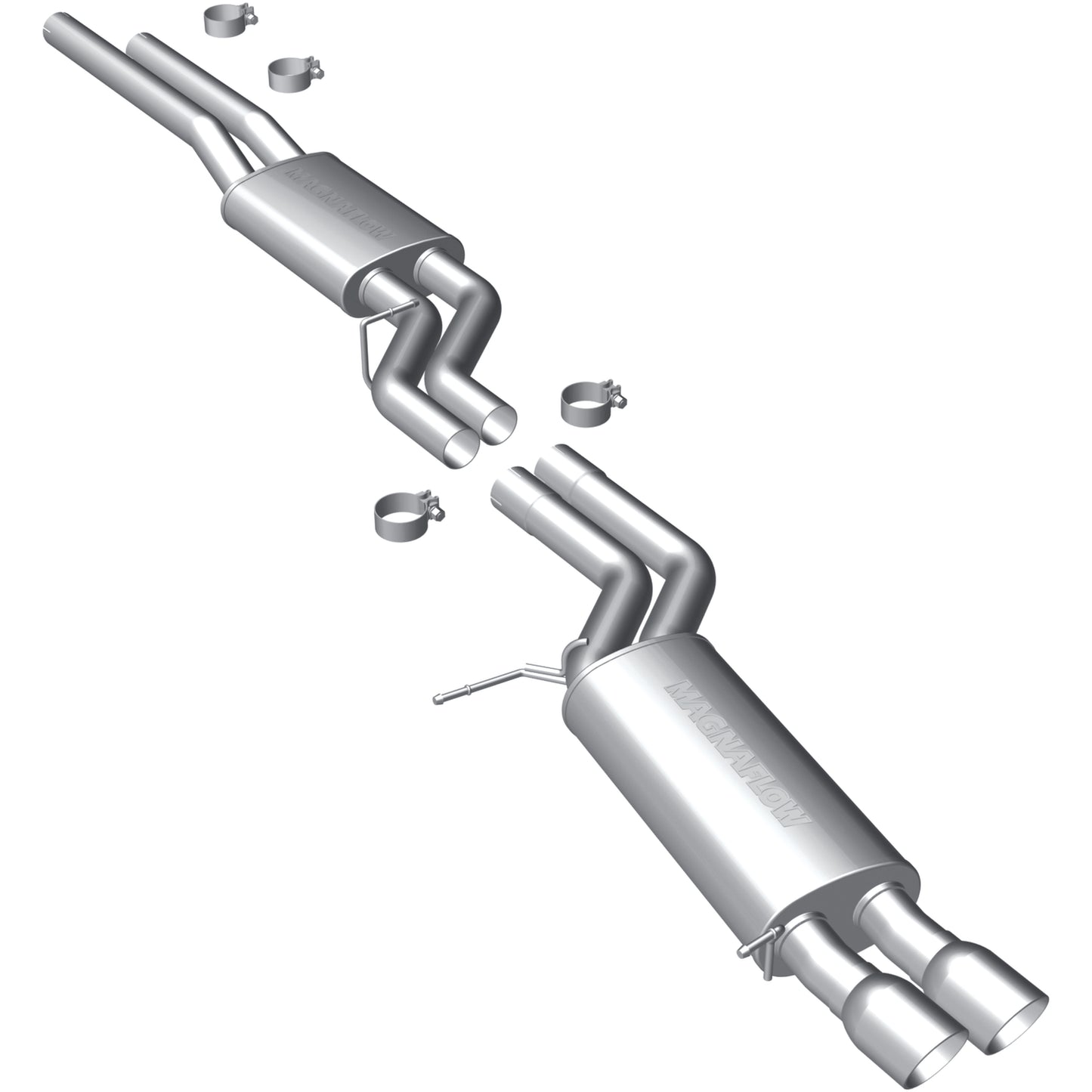 Touring Series Stainless Cat-Back System