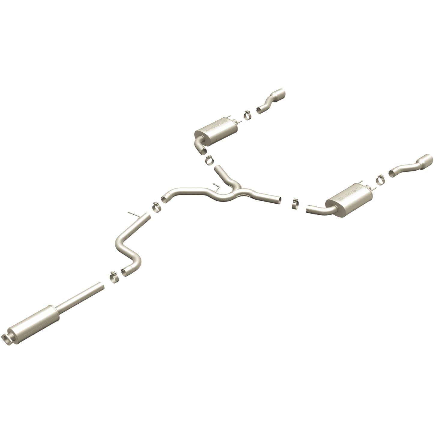 Street Series Stainless Cat-Back System