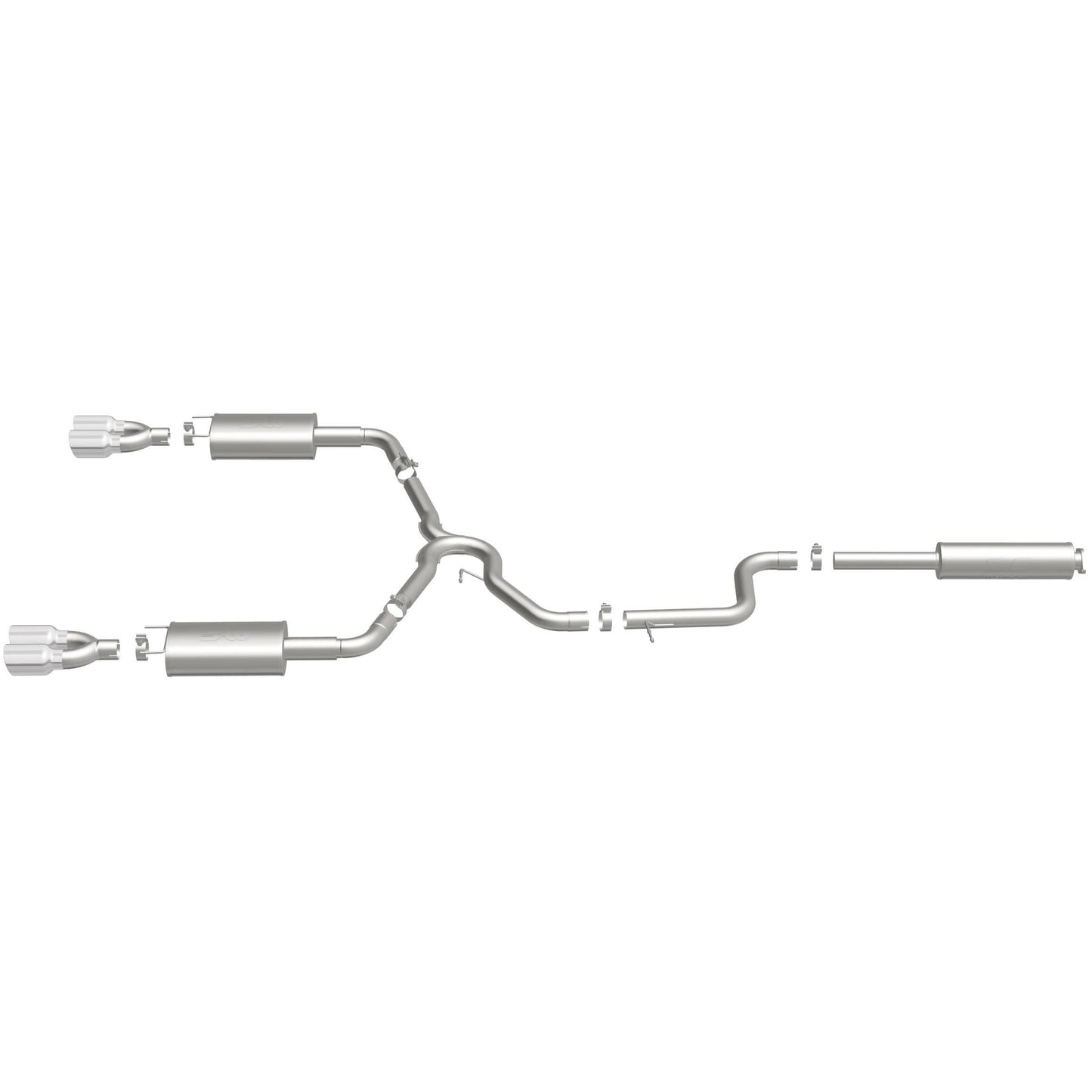 Street Series Stainless Cat-Back System