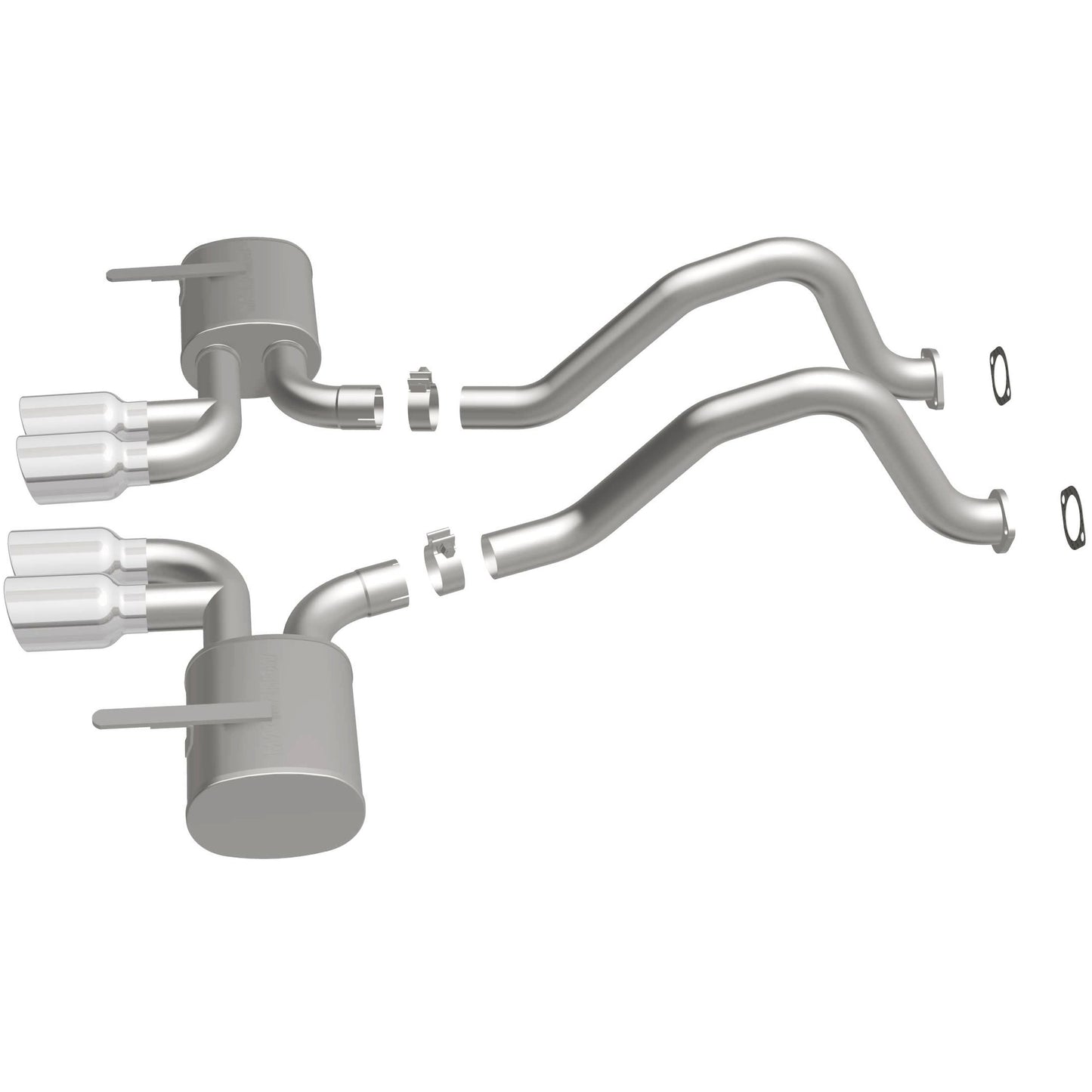 Street Series Stainless Axle-Back System