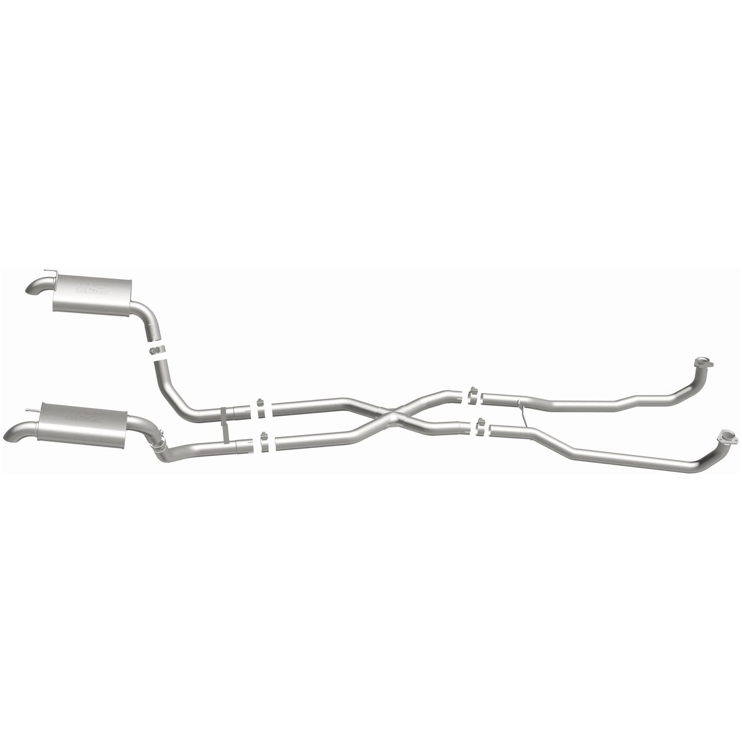 Street Series Stainless Crossmember-Back System