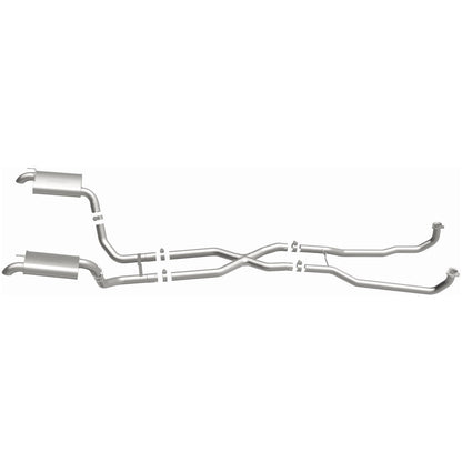 Street Series Stainless Crossmember-Back System