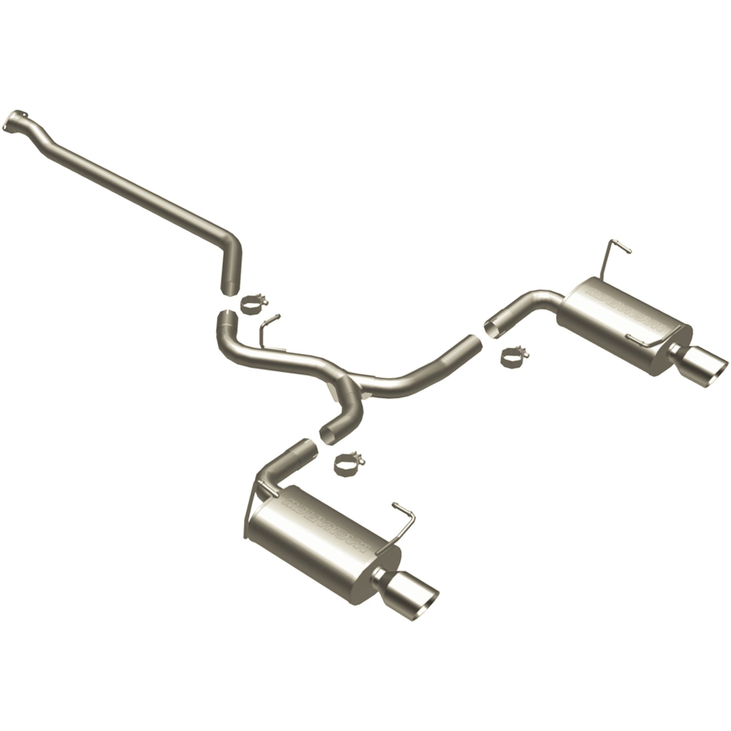 Street Series Stainless Cat-Back System