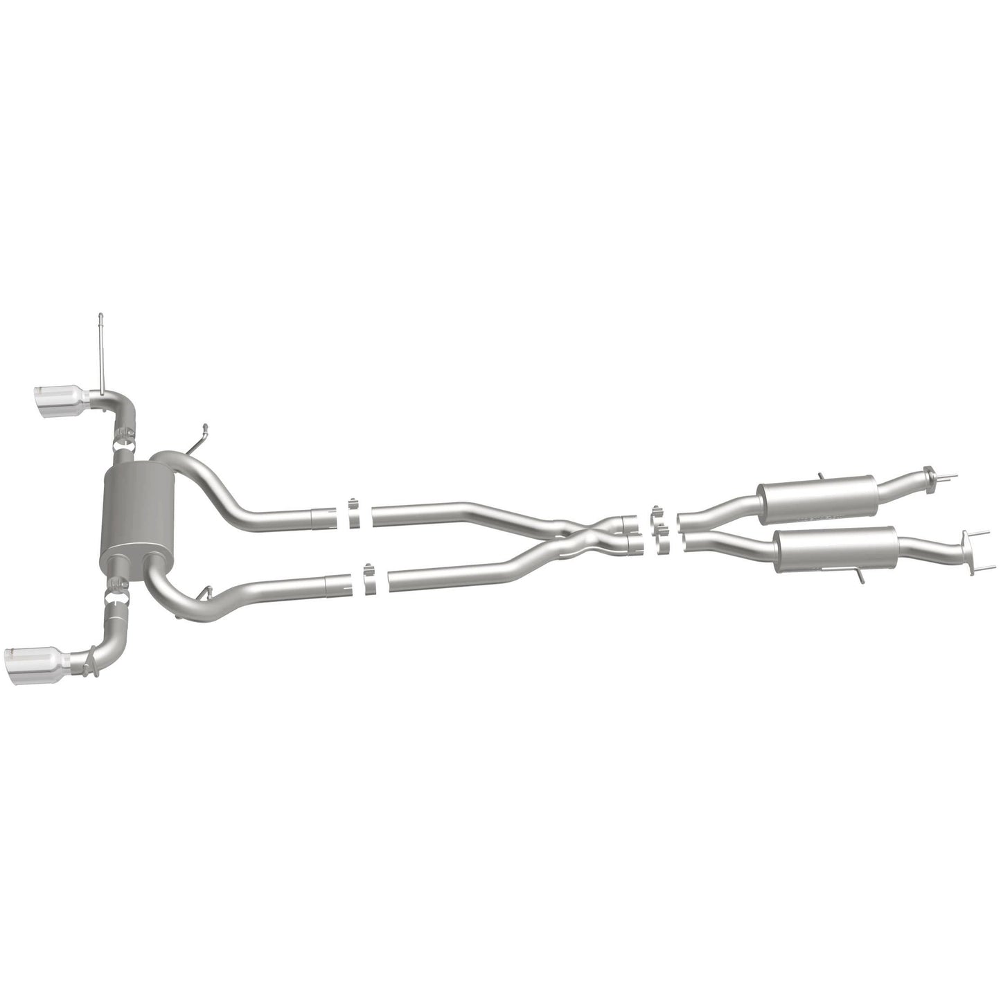 Street Series Stainless Cat-Back System