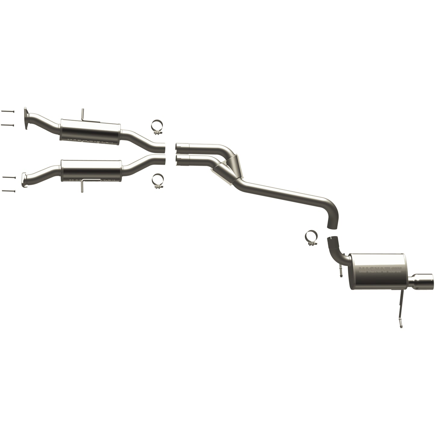 Street Series Stainless Cat-Back System