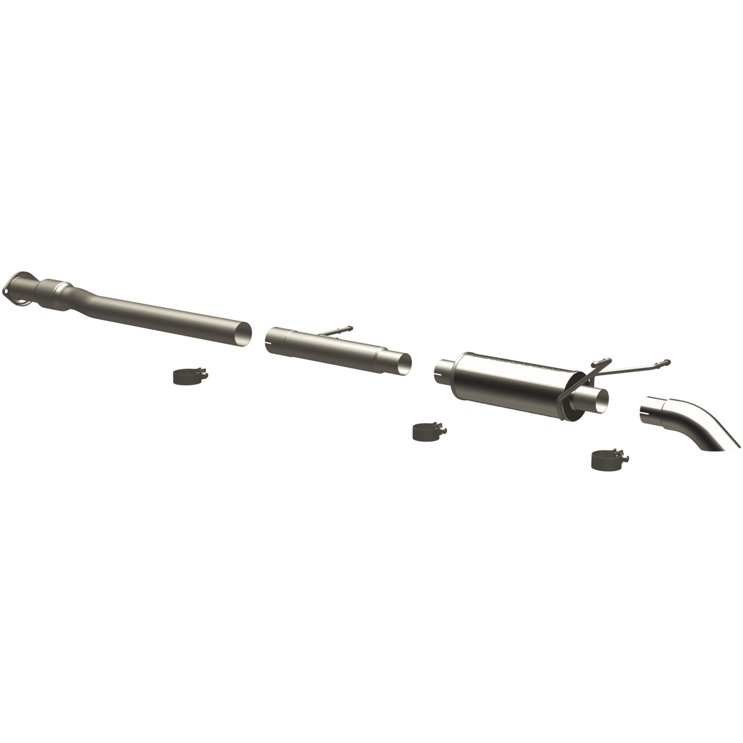 Off Road Pro Series Gas Stainless Cat-Back