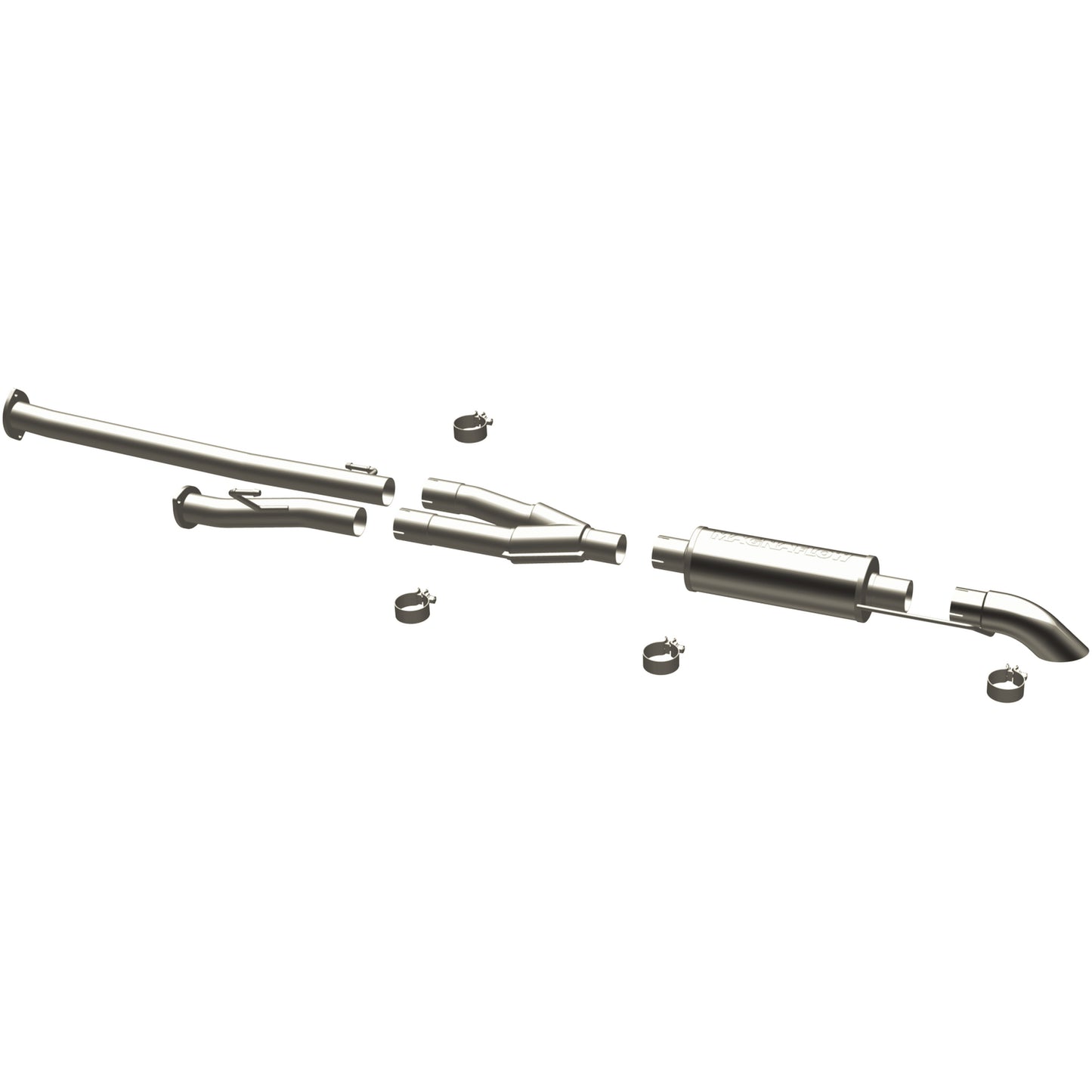 Off Road Pro Series Gas Stainless Cat-Back