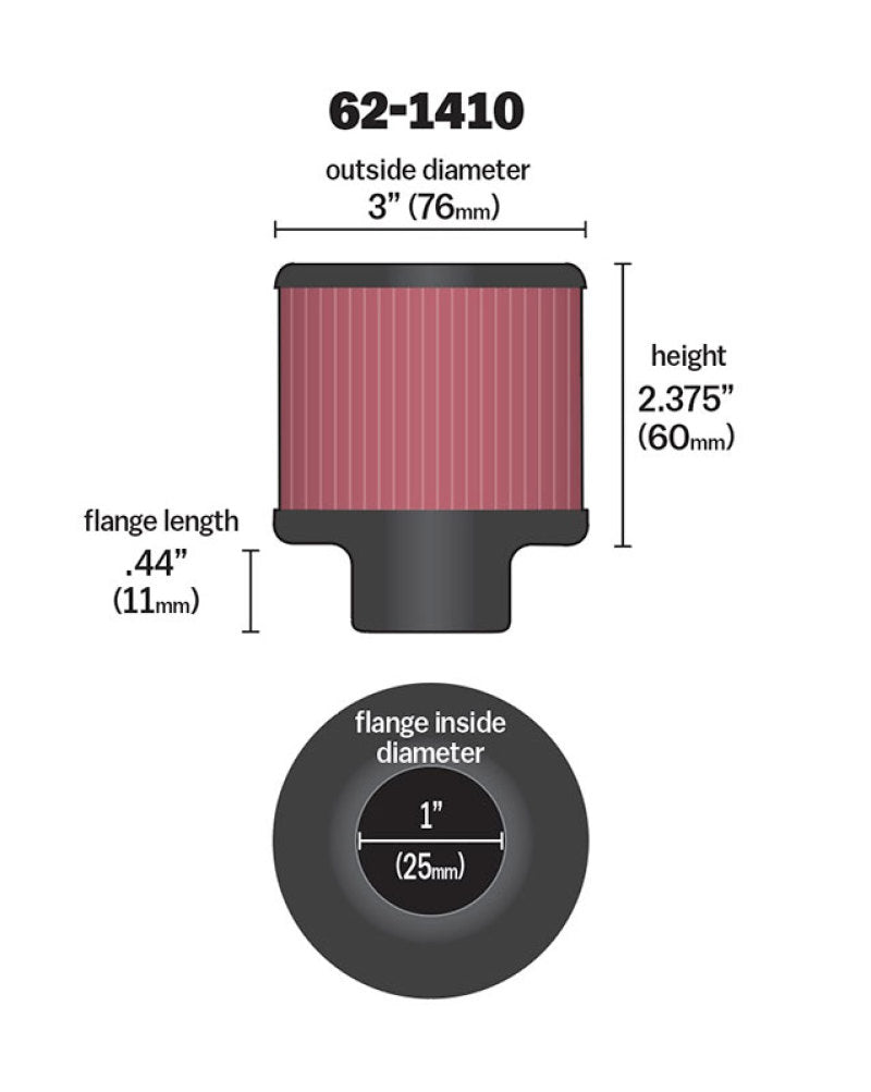 KN Universal Air Filter