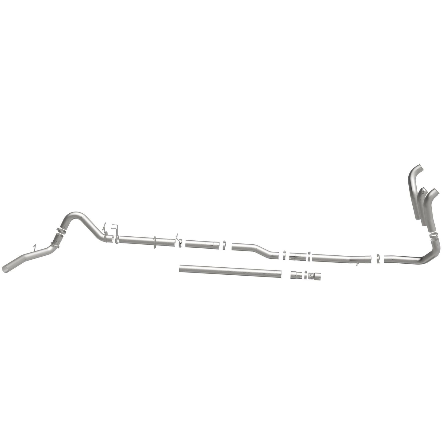 Custom Builder Pipe Kit Diesel 4in. Turbo-Back