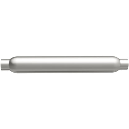 Glasspack Performance Muffler; 2.5in. Center/Center; 4x26x4 Body