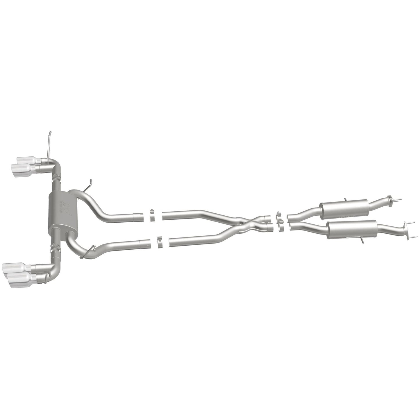 Street Series Stainless Cat-Back System
