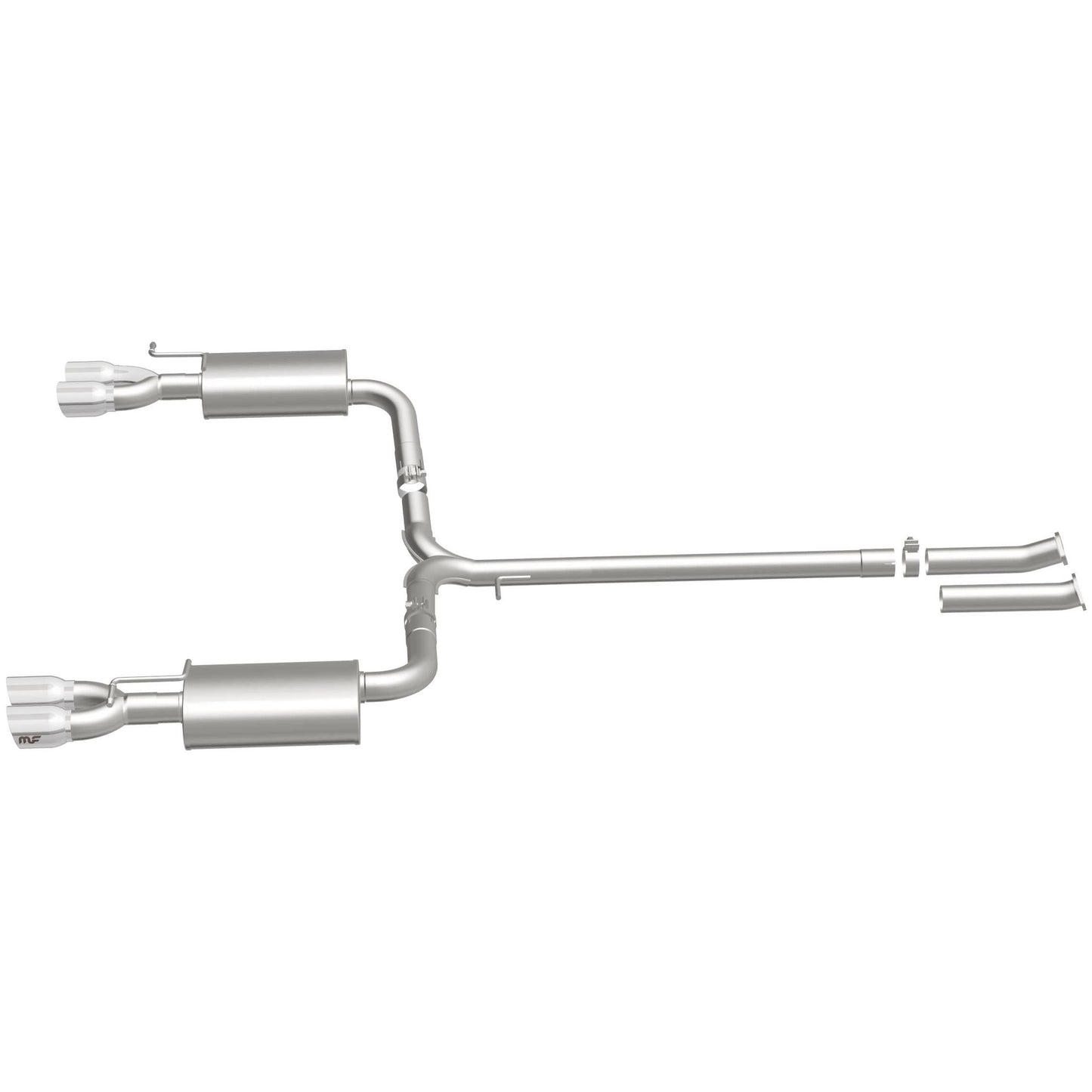 Street Series Stainless Cat-Back System