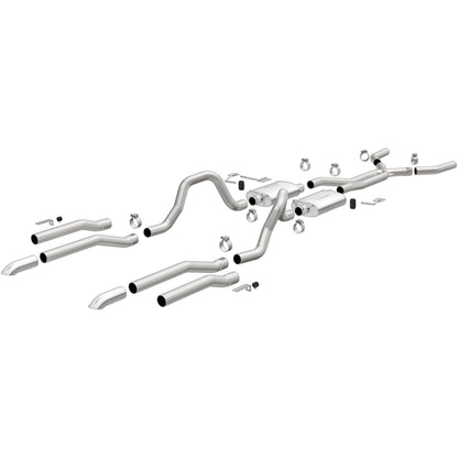 Street Series Stainless Crossmember-Back System