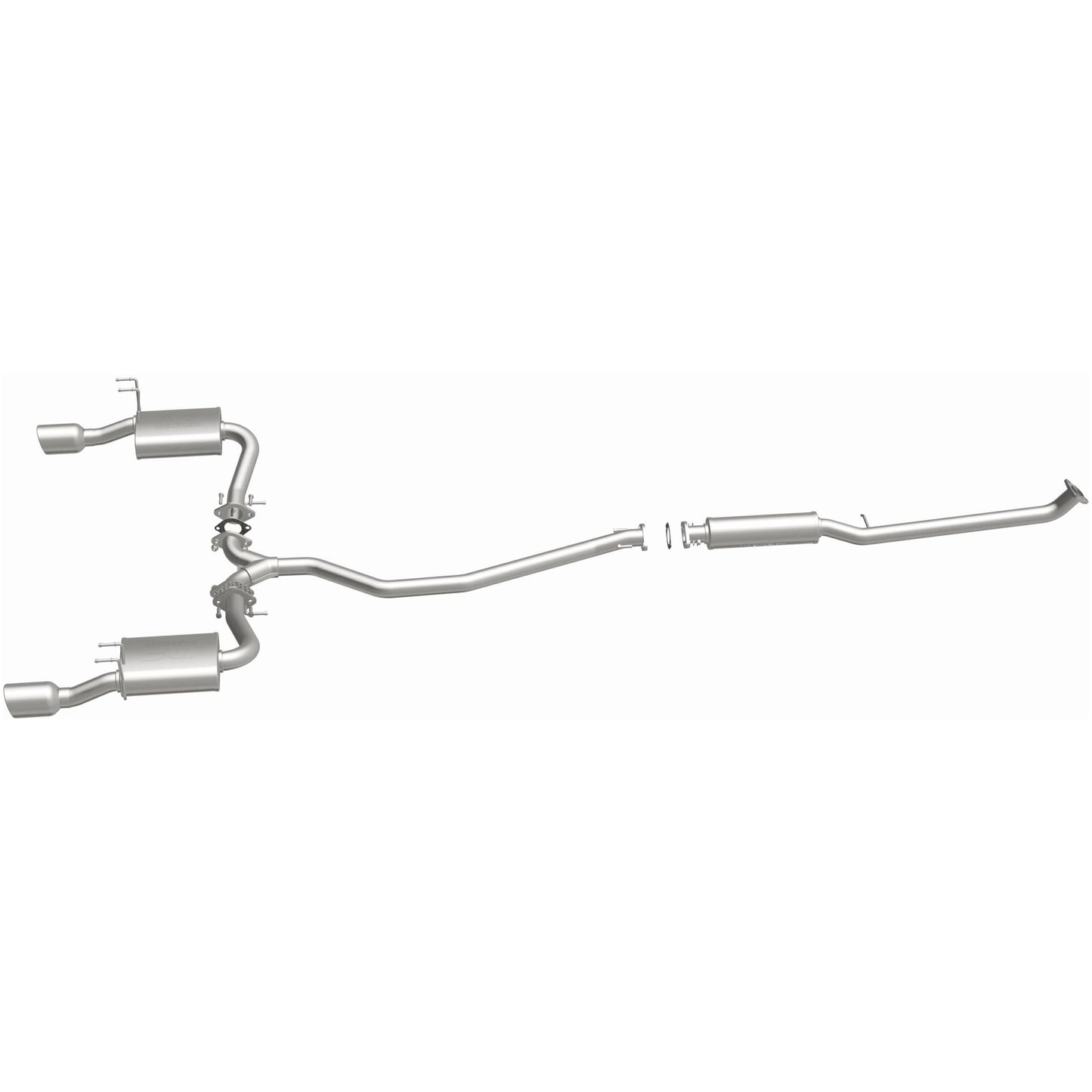 Street Series Stainless Cat-Back System