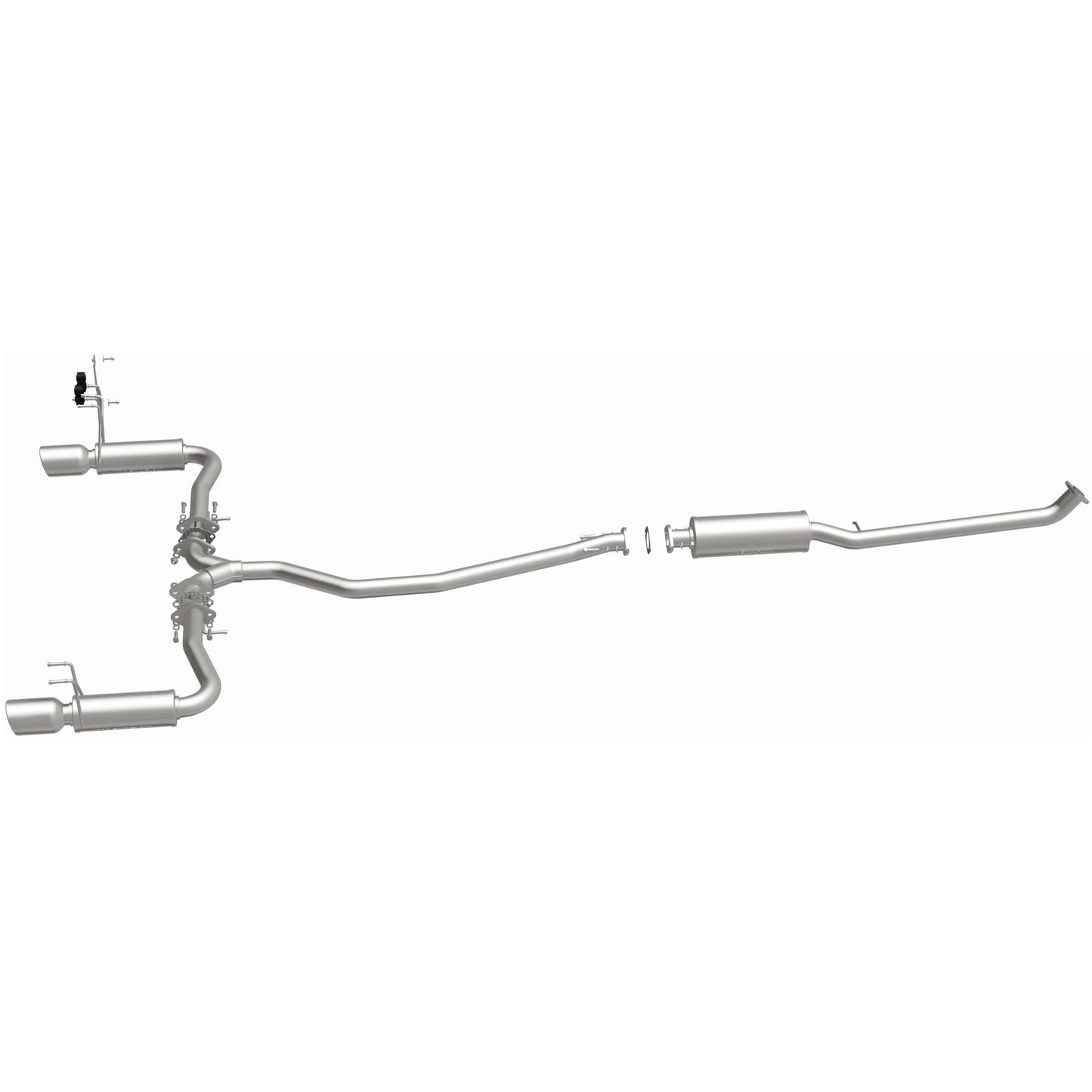 Street Series Stainless Cat-Back System