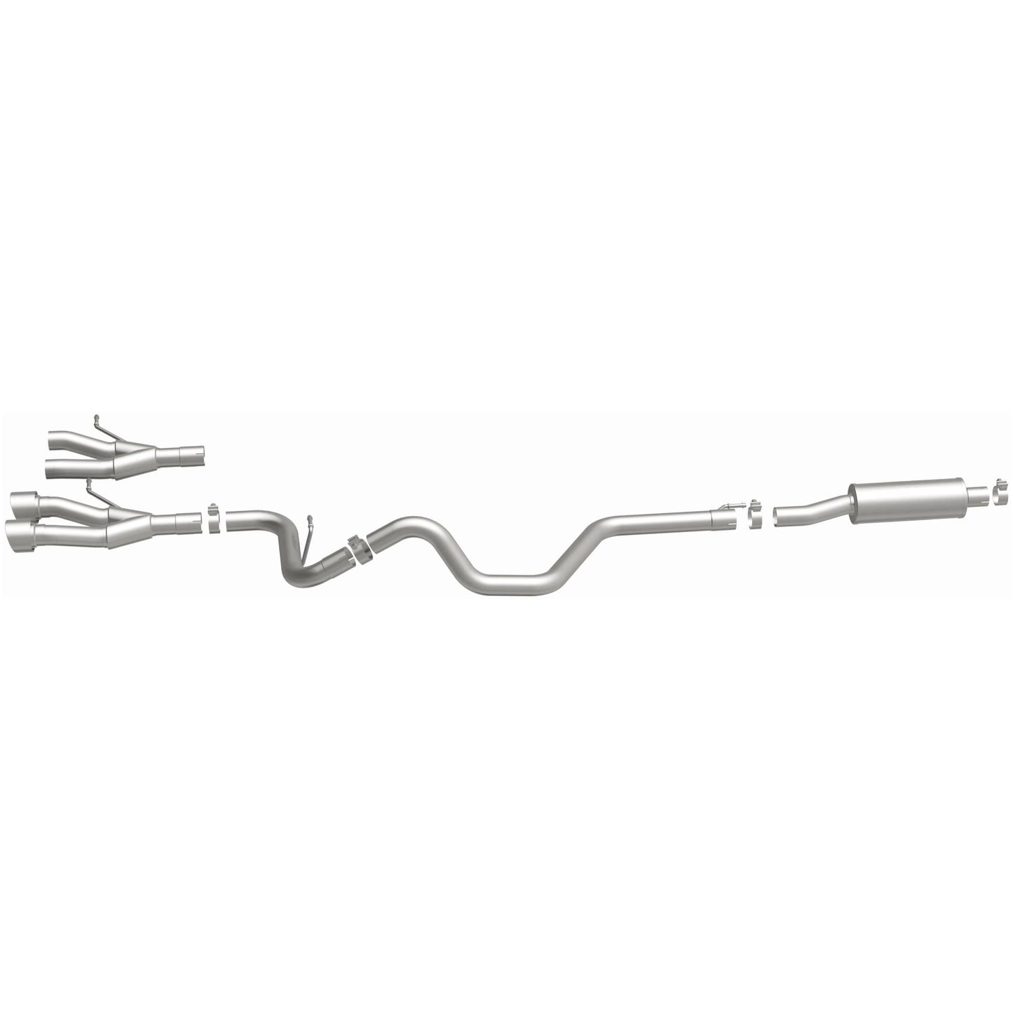 Street Series Stainless Cat-Back System