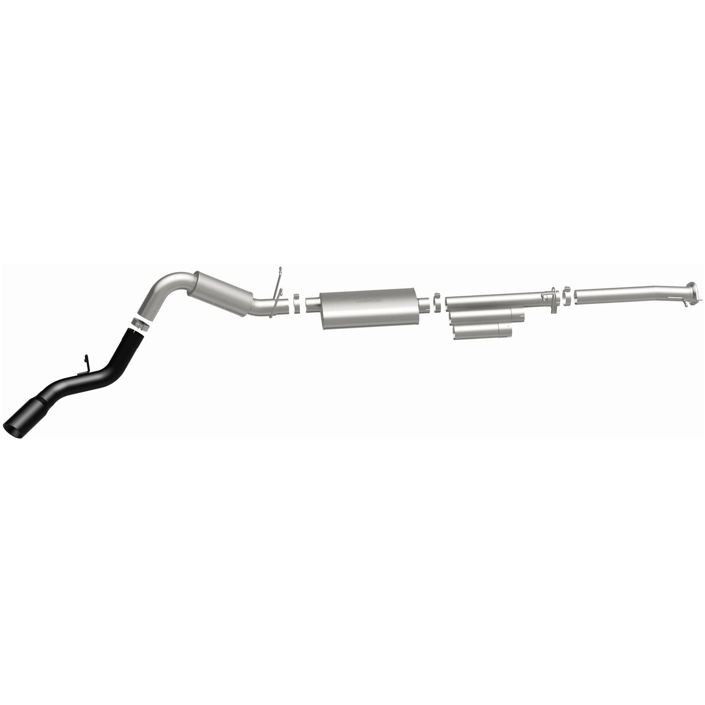 Street Series Black Cat-Back System