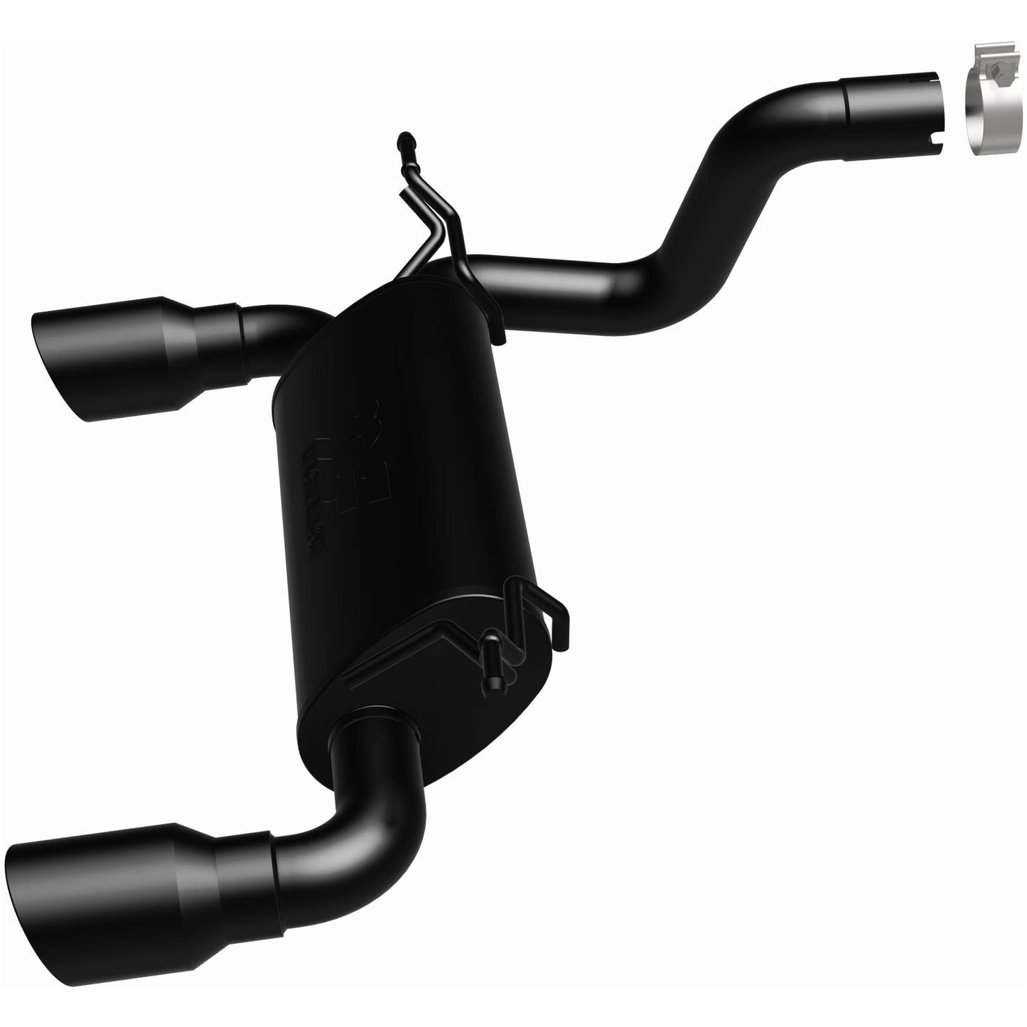 Street Series Black Axle-Back System