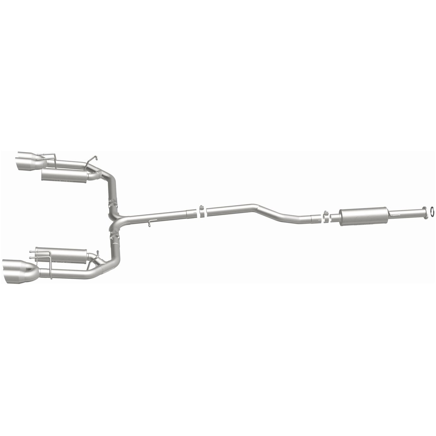 Street Series Stainless Cat-Back System