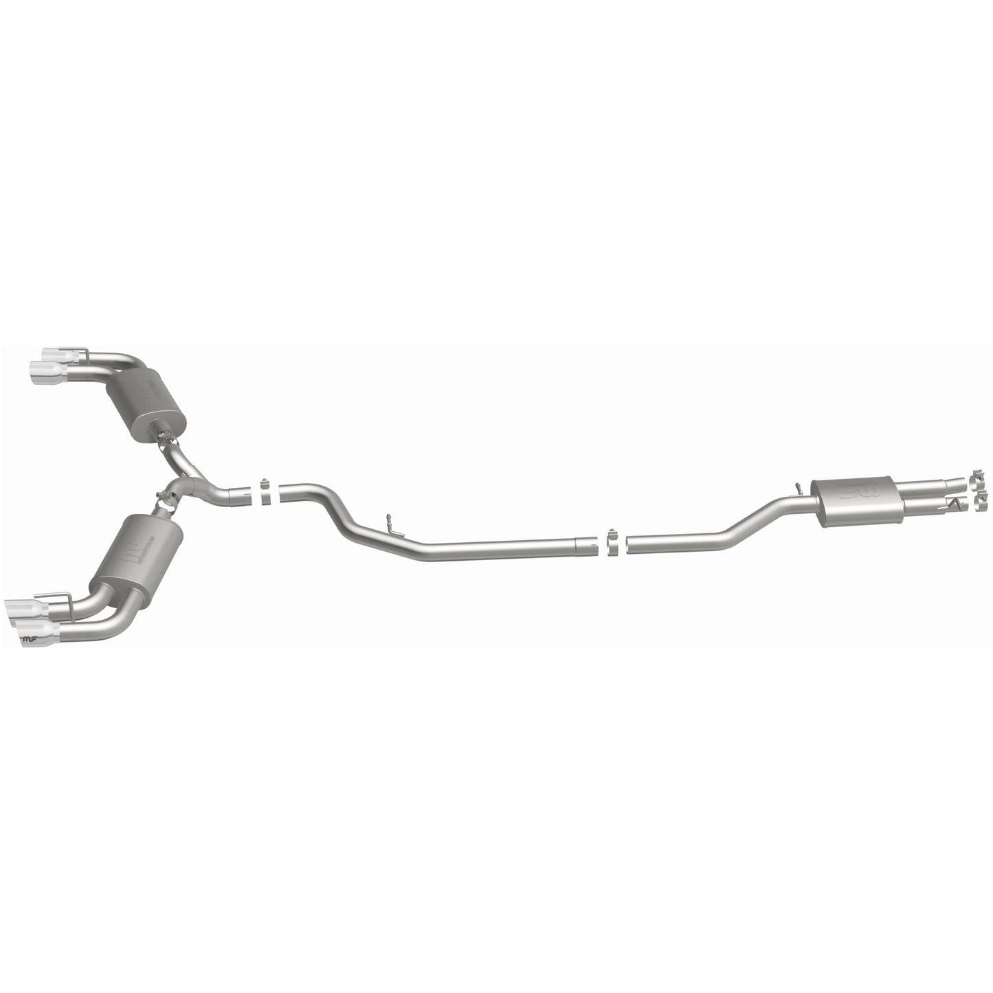 Street Series Stainless Cat-Back System