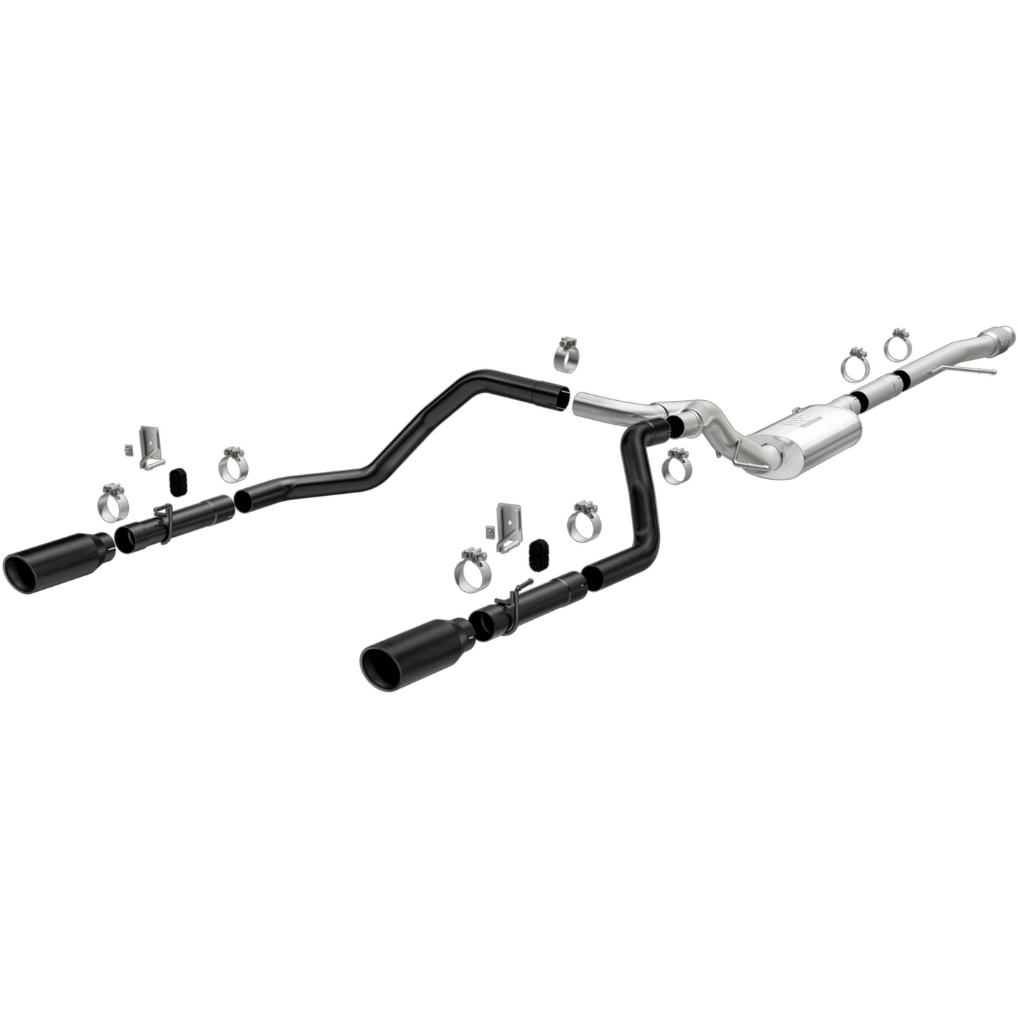 Street Series Black Cat-Back System