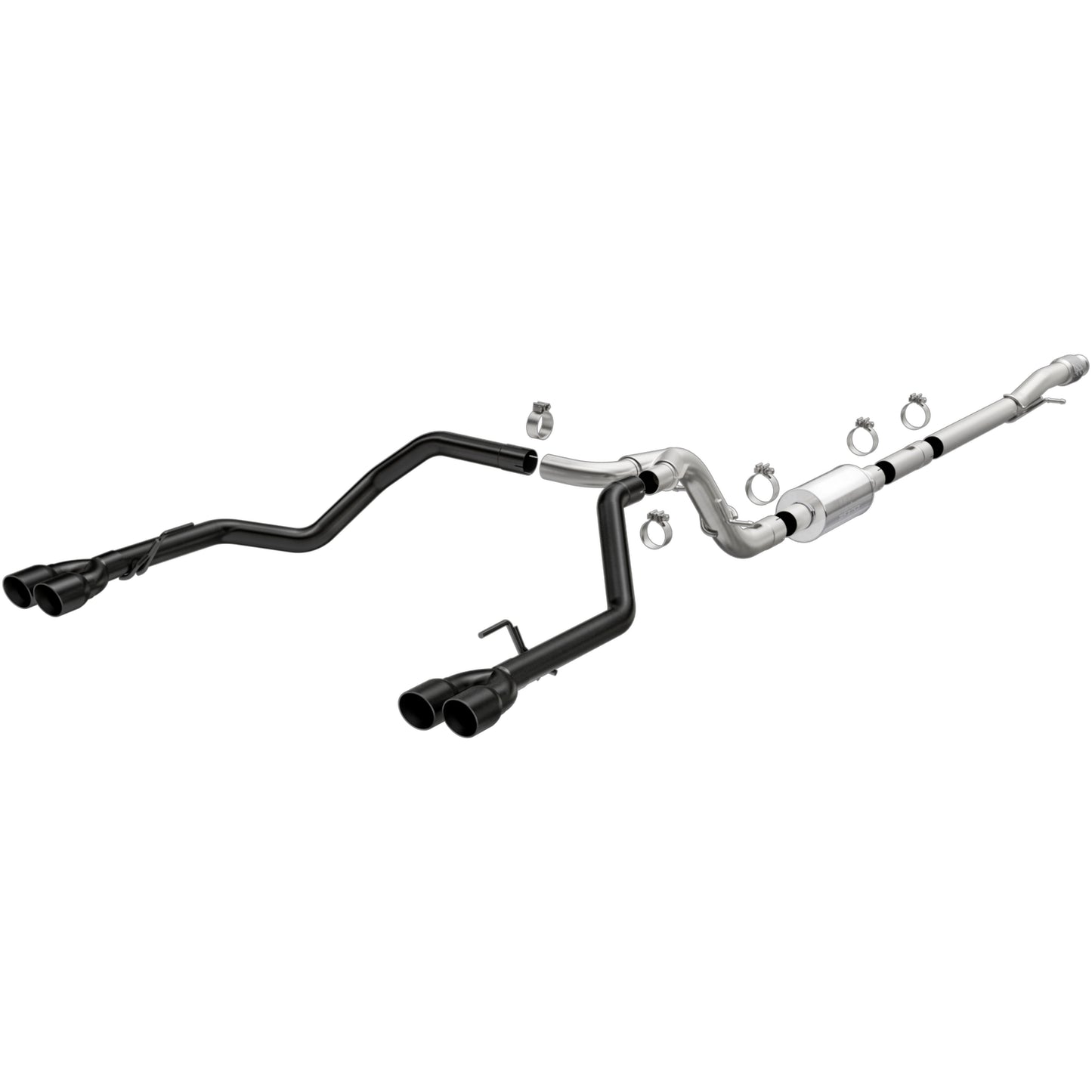 Street Series Black Cat-Back System