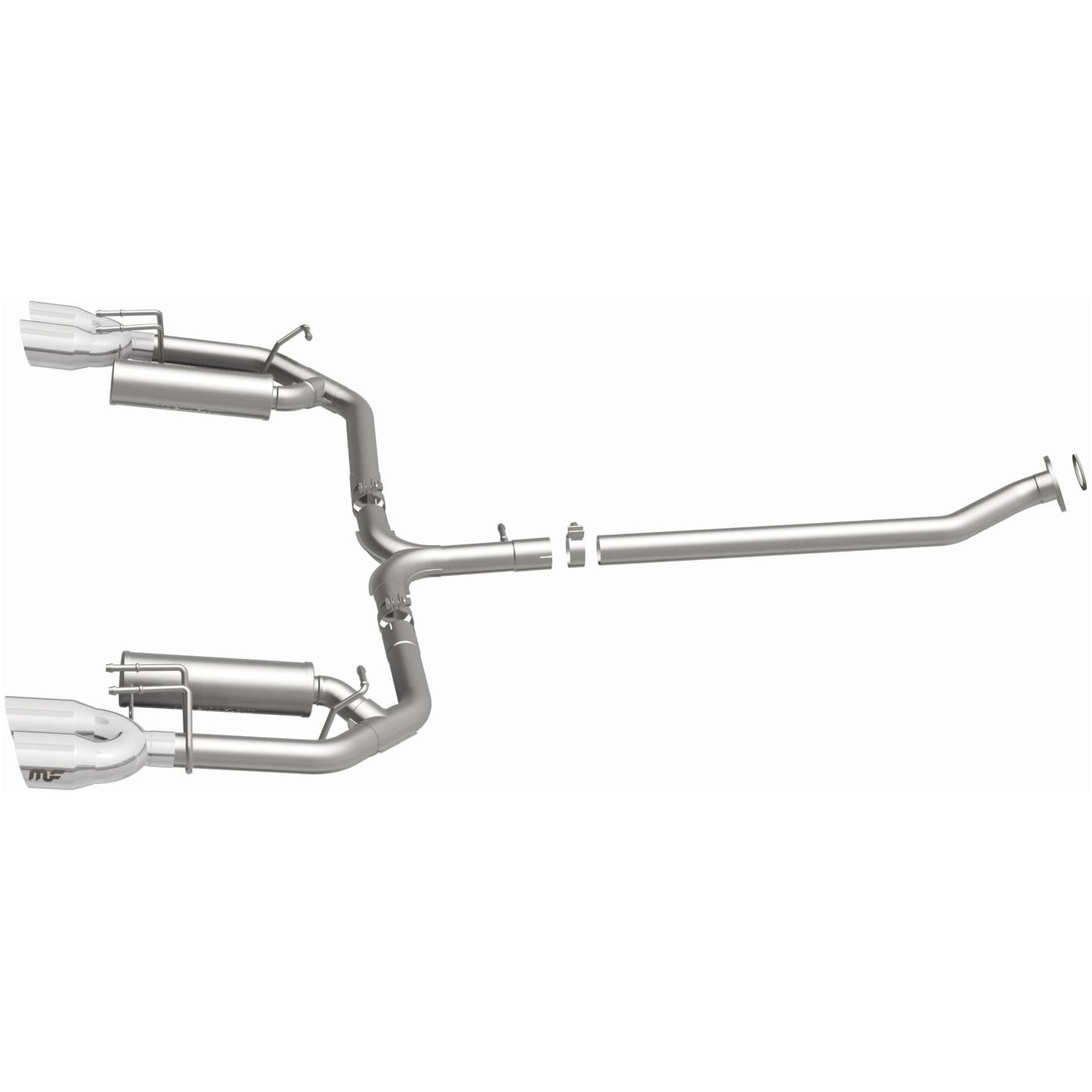 Street Series Stainless Cat-Back System