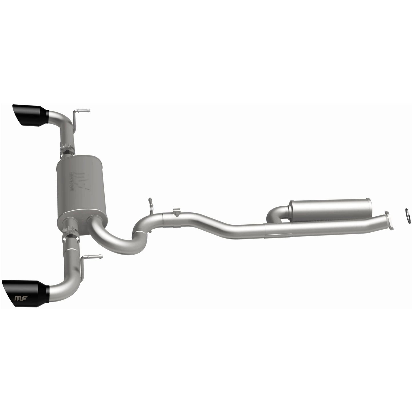 Street Series Black Chrome Cat-Back System