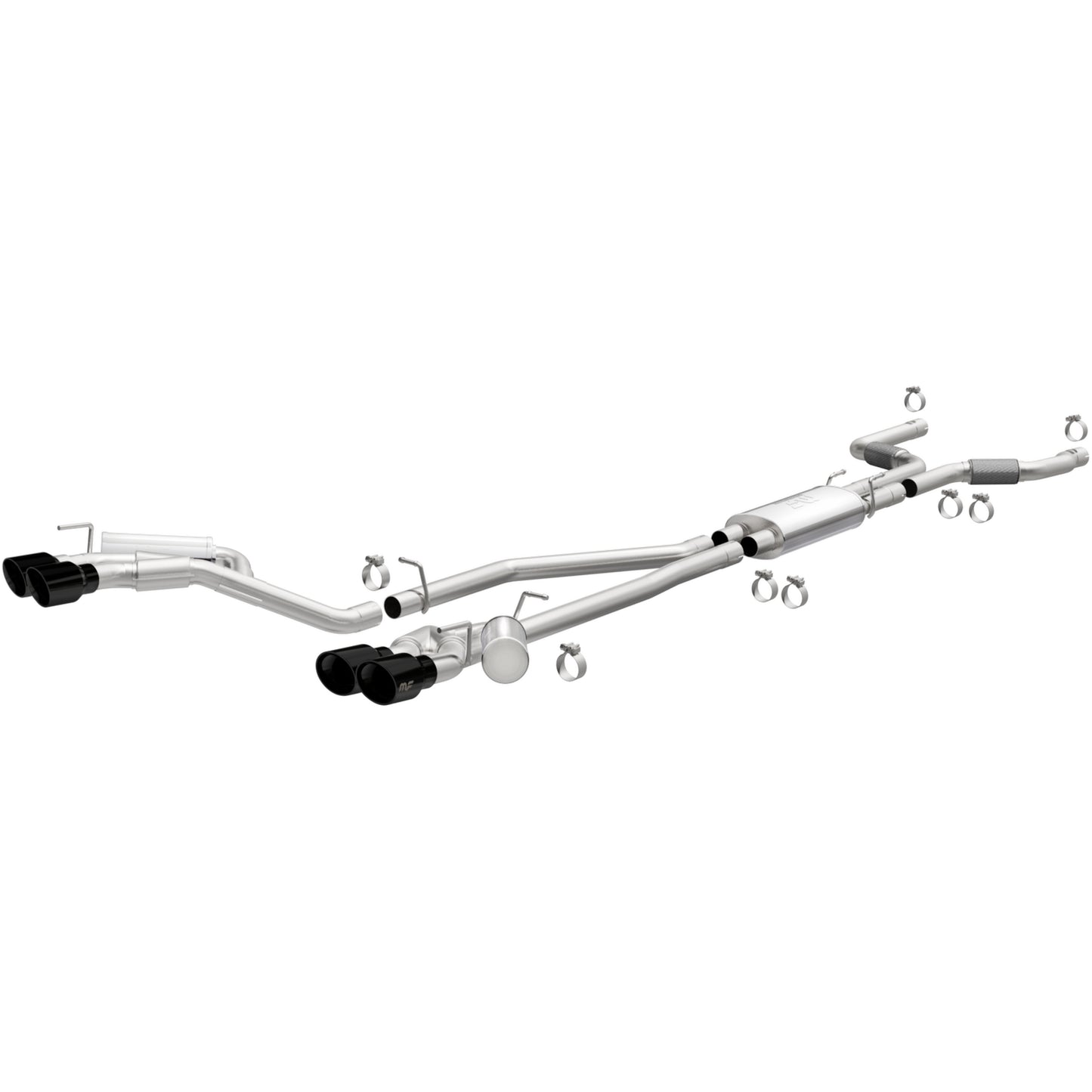 Street Series Black Chrome Cat-Back System
