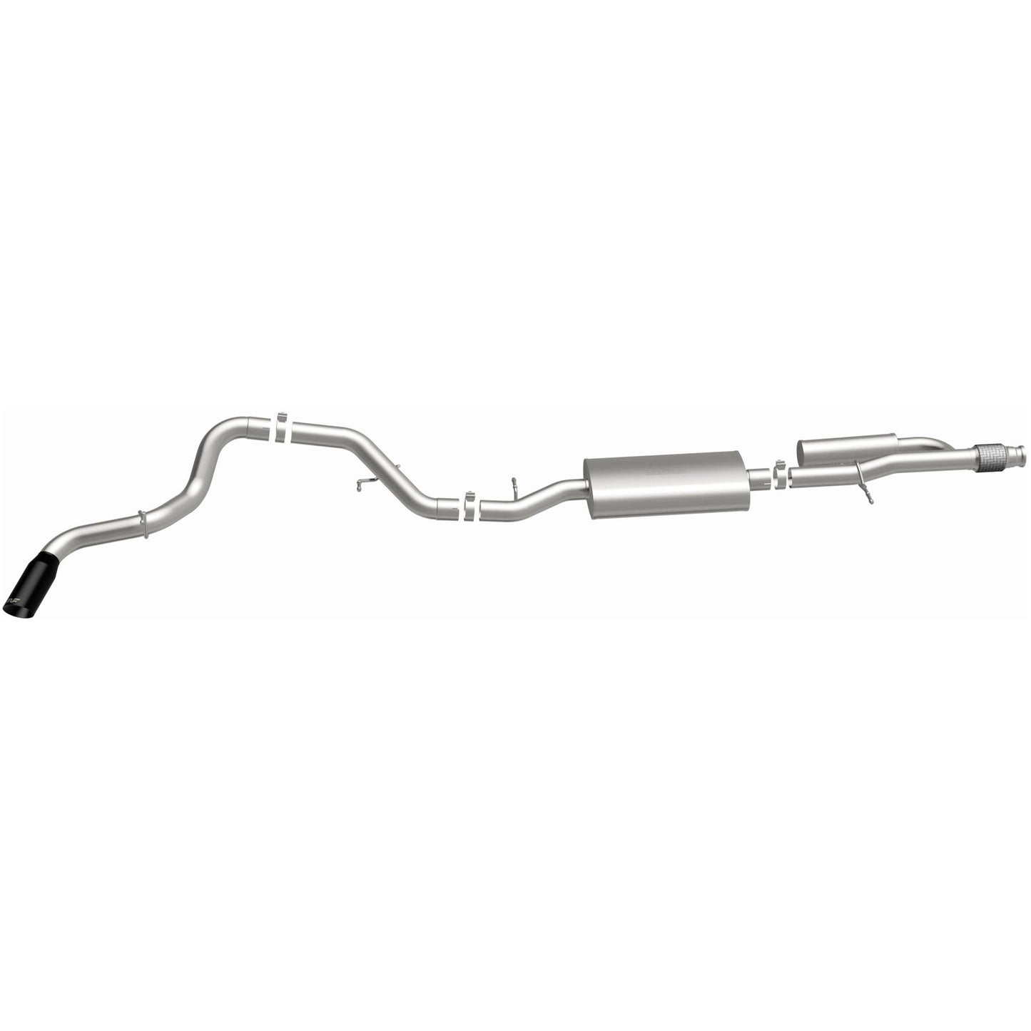 Street Series Black Chrome Cat-Back System