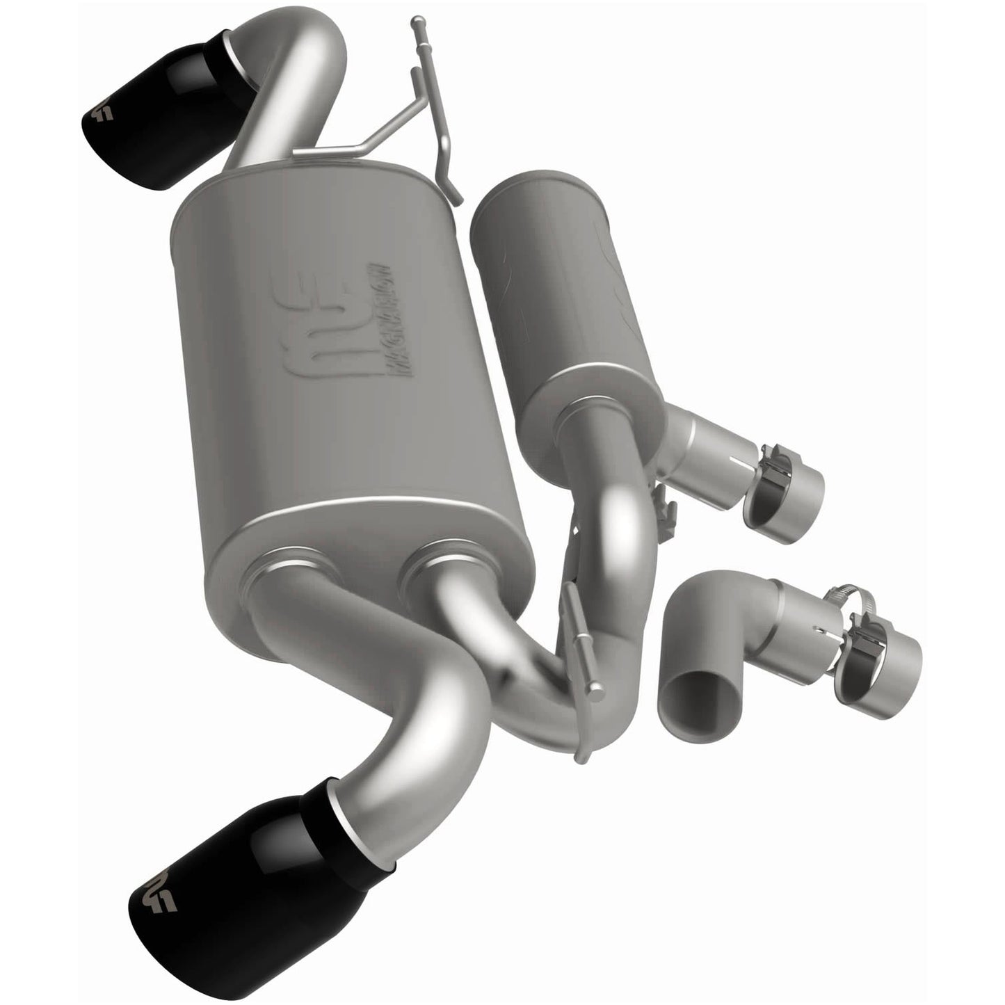 Street Series Black Chrome Axle-Back System