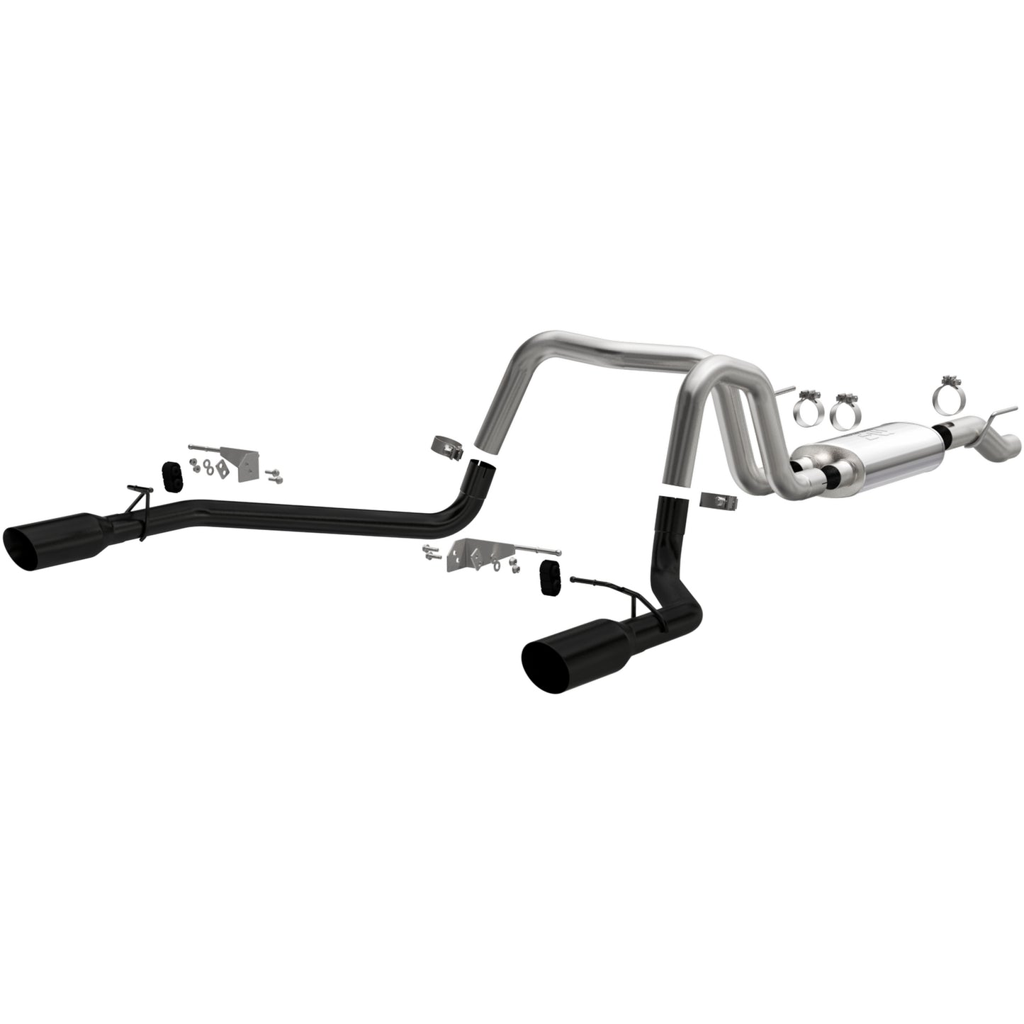 Street Series Black Cat-Back System