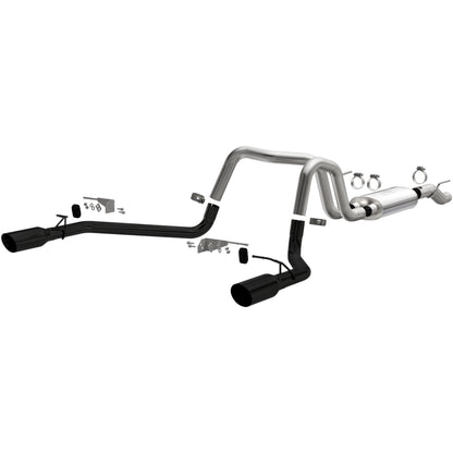 Street Series Black Cat-Back System