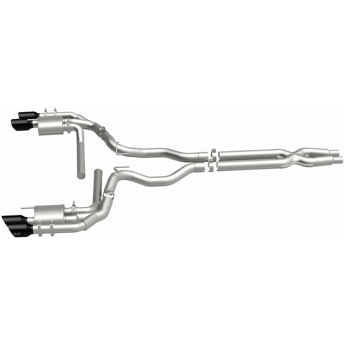 NEO Series Black Chrome Tips Cat-Back System