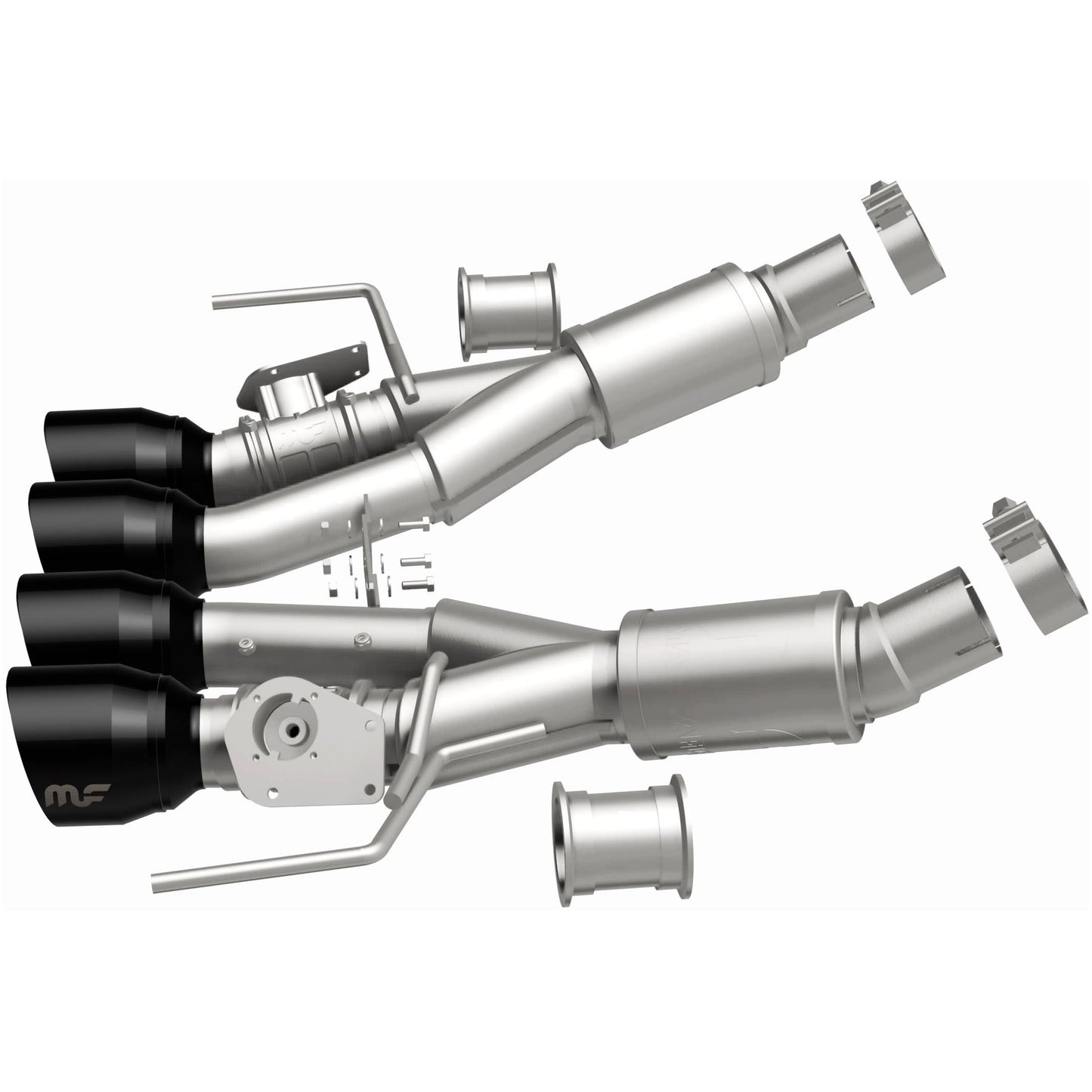 NEO Series Black Chrome Axle-Back System