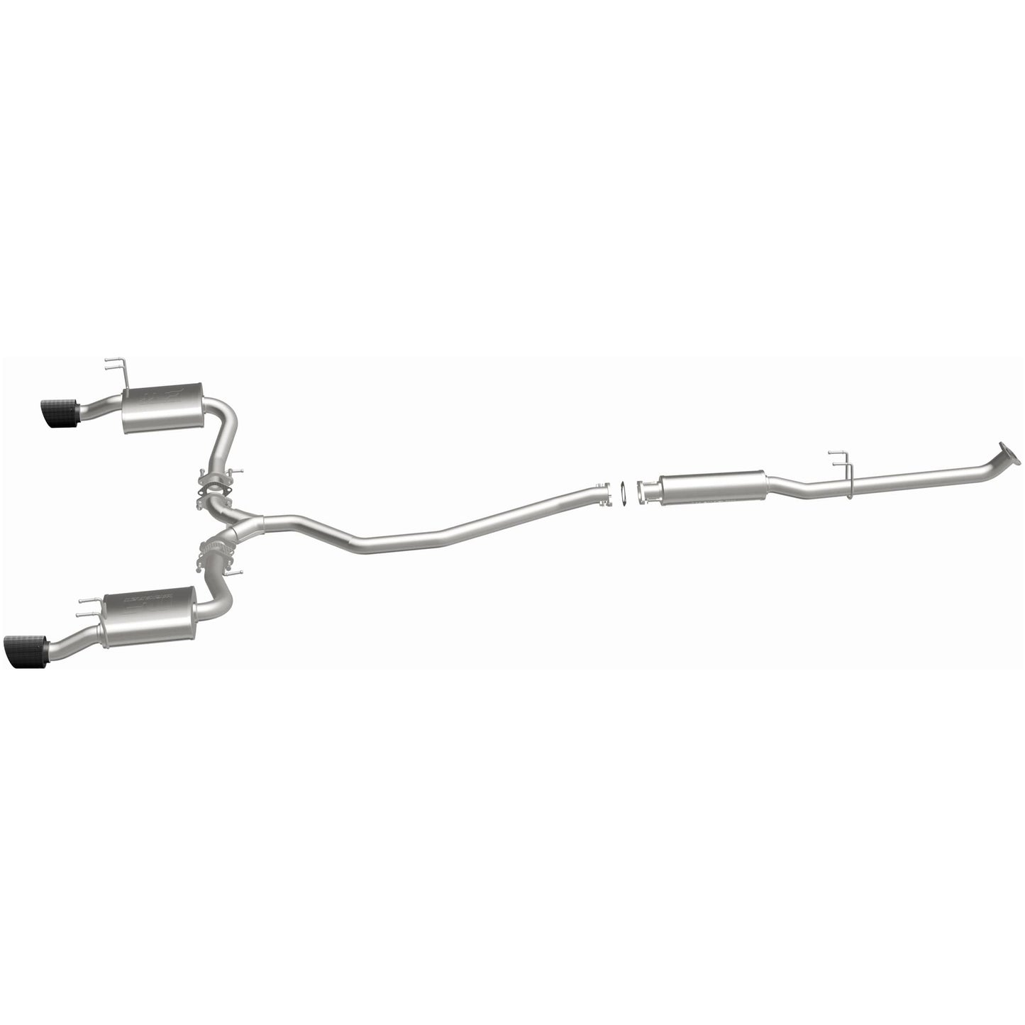 NEO Series Carbon Fiber Tips Cat-Back System