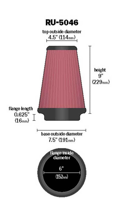 KN Universal Air Filter