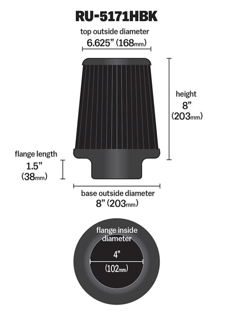 KN Universal Air Filter