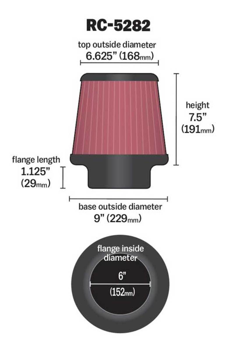 KN Universal Air Filter