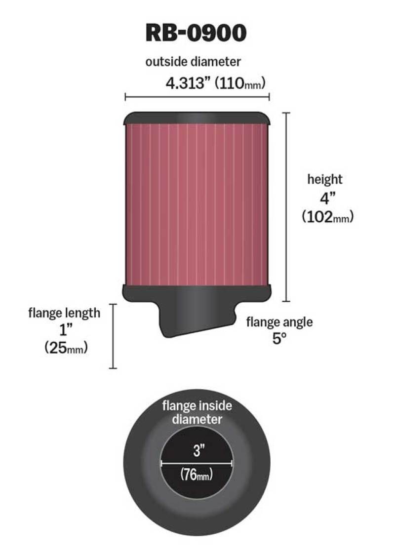 KN Universal Air Filter