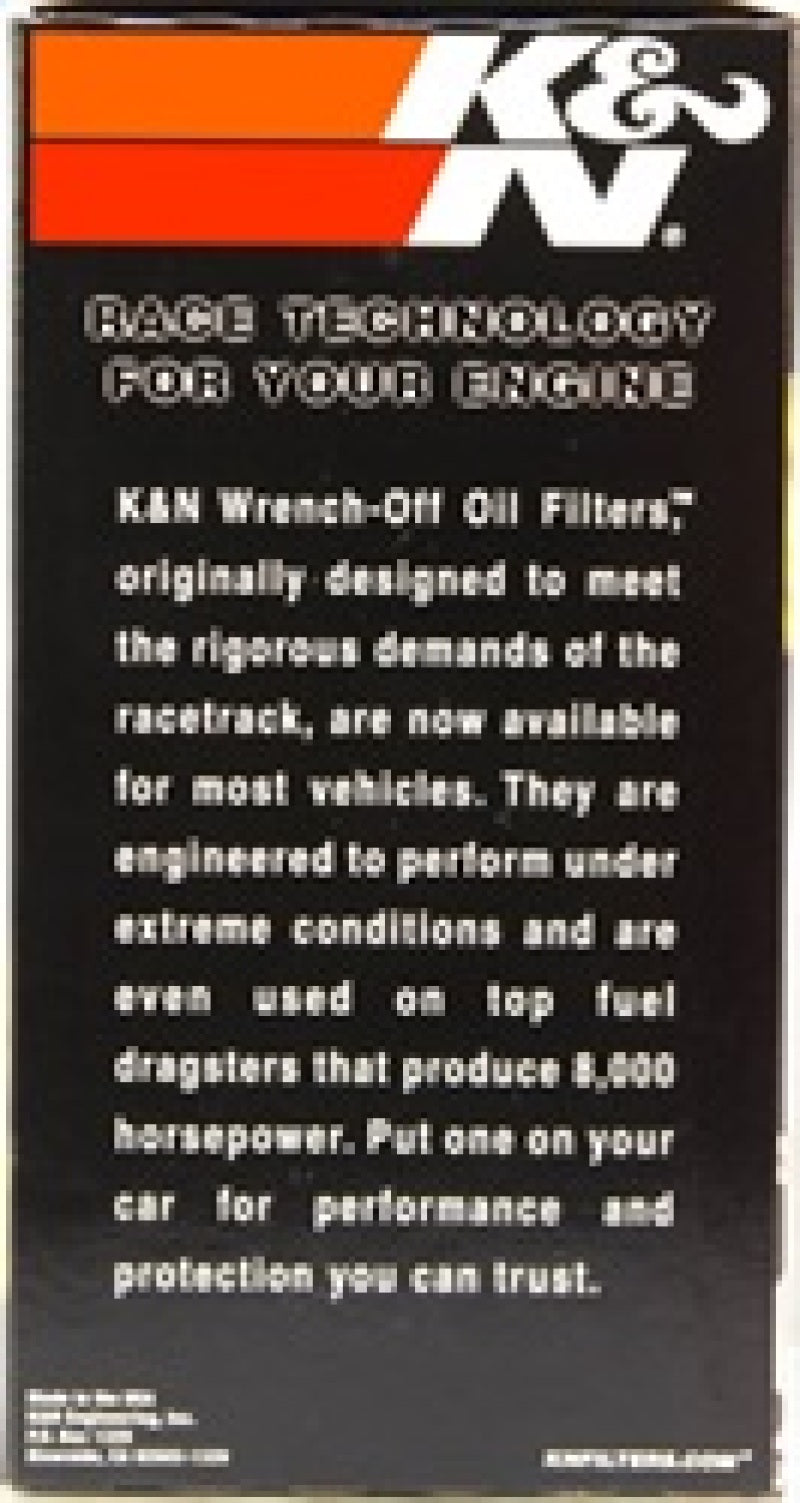 KN Premium Wrench-Off Oil Filt