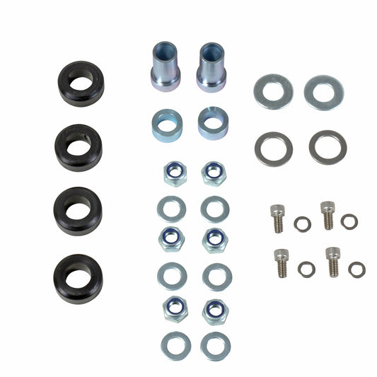 BBK MUSTANG FRONT CASTER CAMBER PLATE HARDWARE KIT FOR 2525