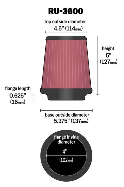 KN Universal Air Filter