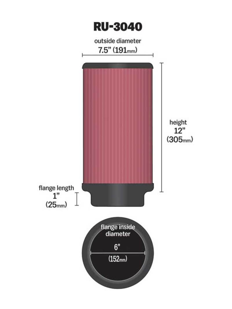 KN Universal Air Filter