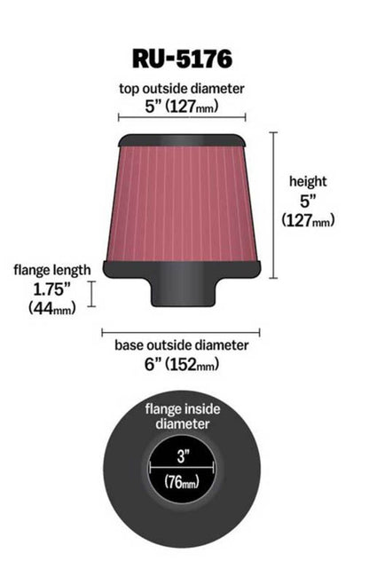KN Universal Air Filter