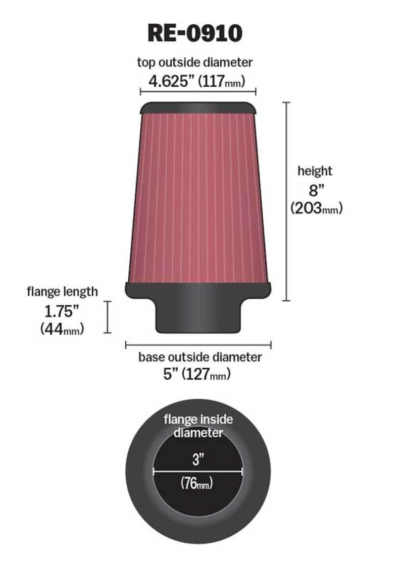 KN Universal Air Filter